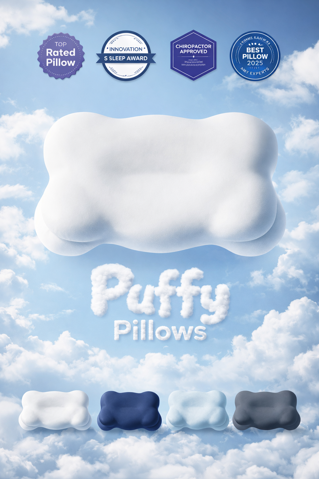 Puffy Marshmallow Pillow